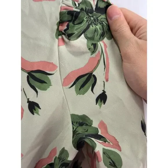 Alexia Admor Sophie Floral Dress Off-White Size 8 Fabric Pull - Picture 12 of 13